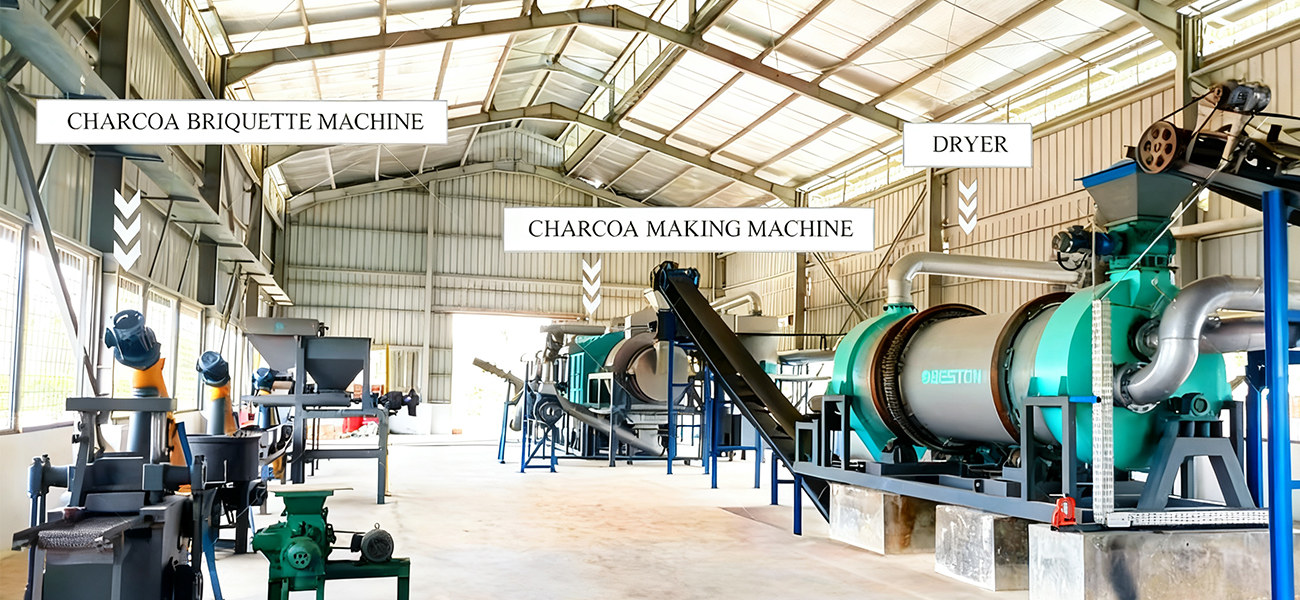Beston Group's Charcoal Making Machine